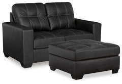 J&M Furniture - Ashley Furniture - Barlin Mills Loveseat and Oversized Ottoman - Loveseat and Oversized Ottoman - 17004U3