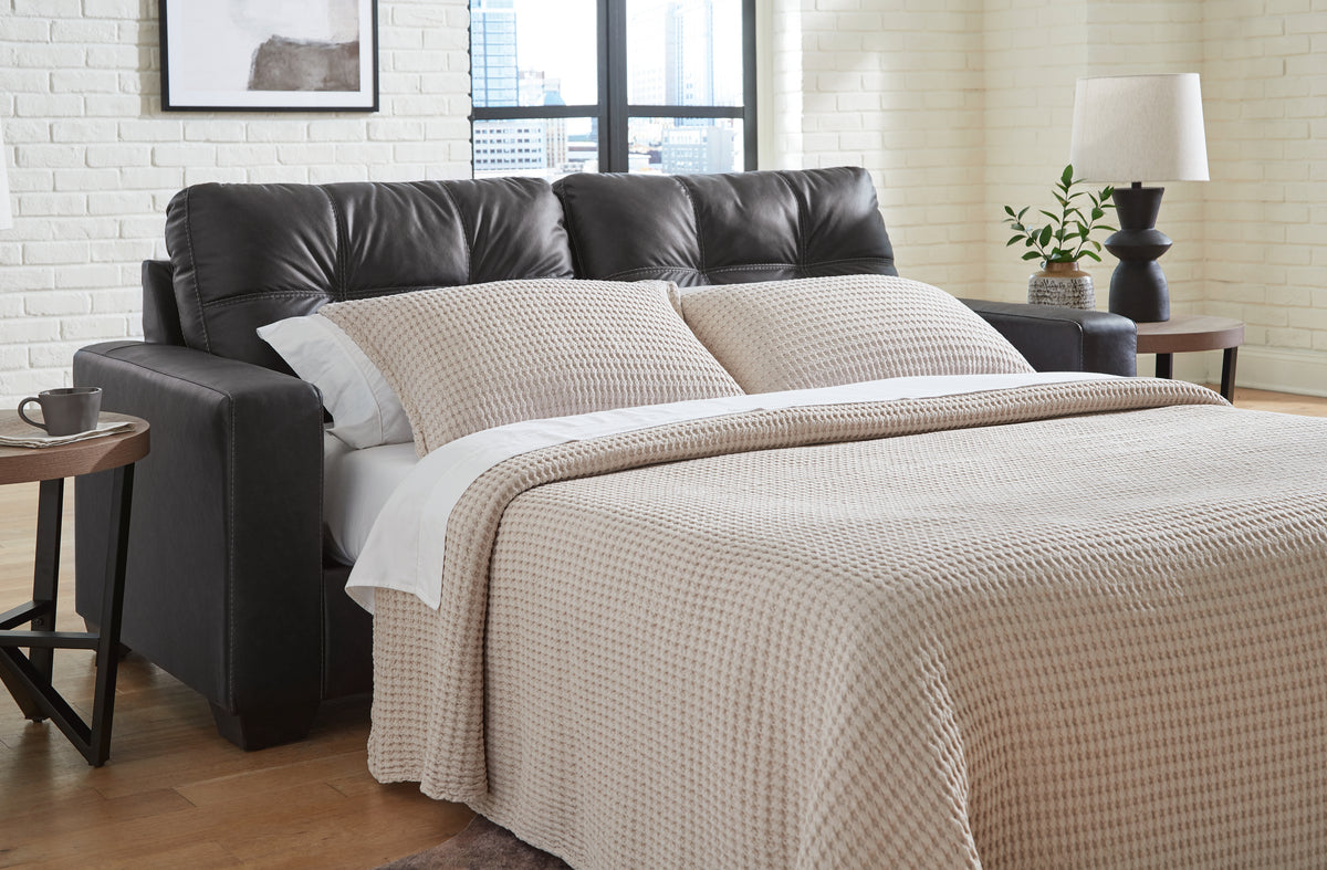 J&M Furniture - Ashley Furniture - Barlin Mills Queen Sofa Sleeper - Queen Sofa Sleeper / Carbon - 1700439
