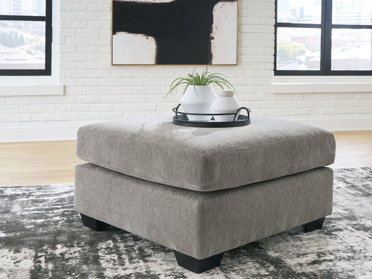 J&M Furniture - Ashley Furniture - Lanelly Oversized Accent Ottoman - Oversized Accent Ottoman / Alloy - 1750408