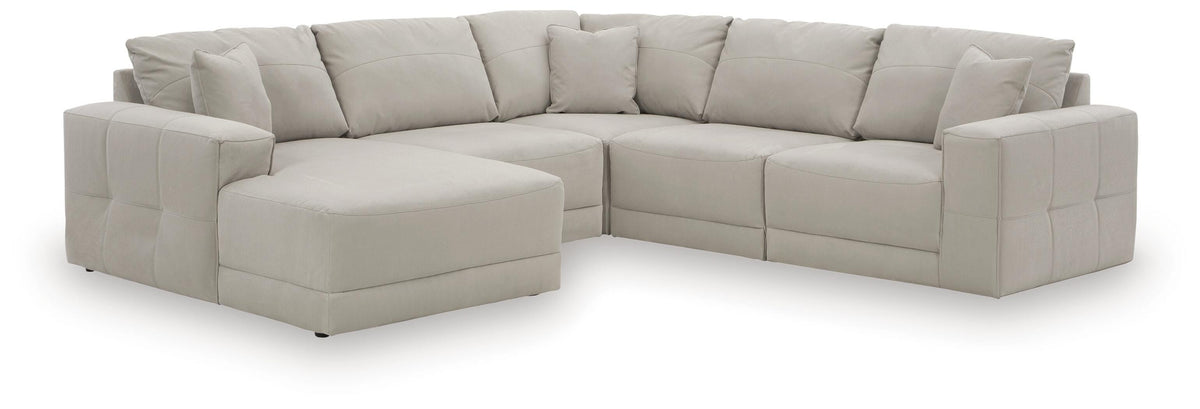 J&M Furniture - Ashley Furniture - Next-Gen Gaucho 5-Piece Sectional with Chaise - RAF 5-Piece Sectional with Chaise - 18304S6