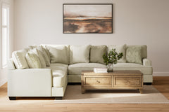J&M Furniture - Ashley Furniture - Rawcliffe 3-Piece Sectional - LAF 3-Piece Sectional / Parchment - 19604S1