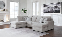 J&M Furniture - Ashley Furniture - Gabyleigh 2-Piece Sectional with Chaise - LAF 2-Piece Sectional with Chaise / Nickel - 20904S1