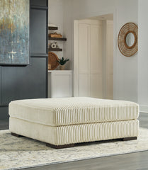 J&M Furniture - Ashley Furniture - Lindyn Oversized Accent Ottoman - Oversized Accent Ottoman / Fog - 2110508