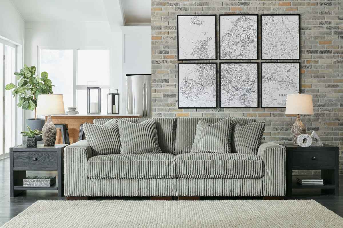 J&M Furniture - Ashley Furniture - Lindyn 2-Piece Sectional Sofa - RAF 2-Piece Sectional Sofa / Ivory - 21104S1