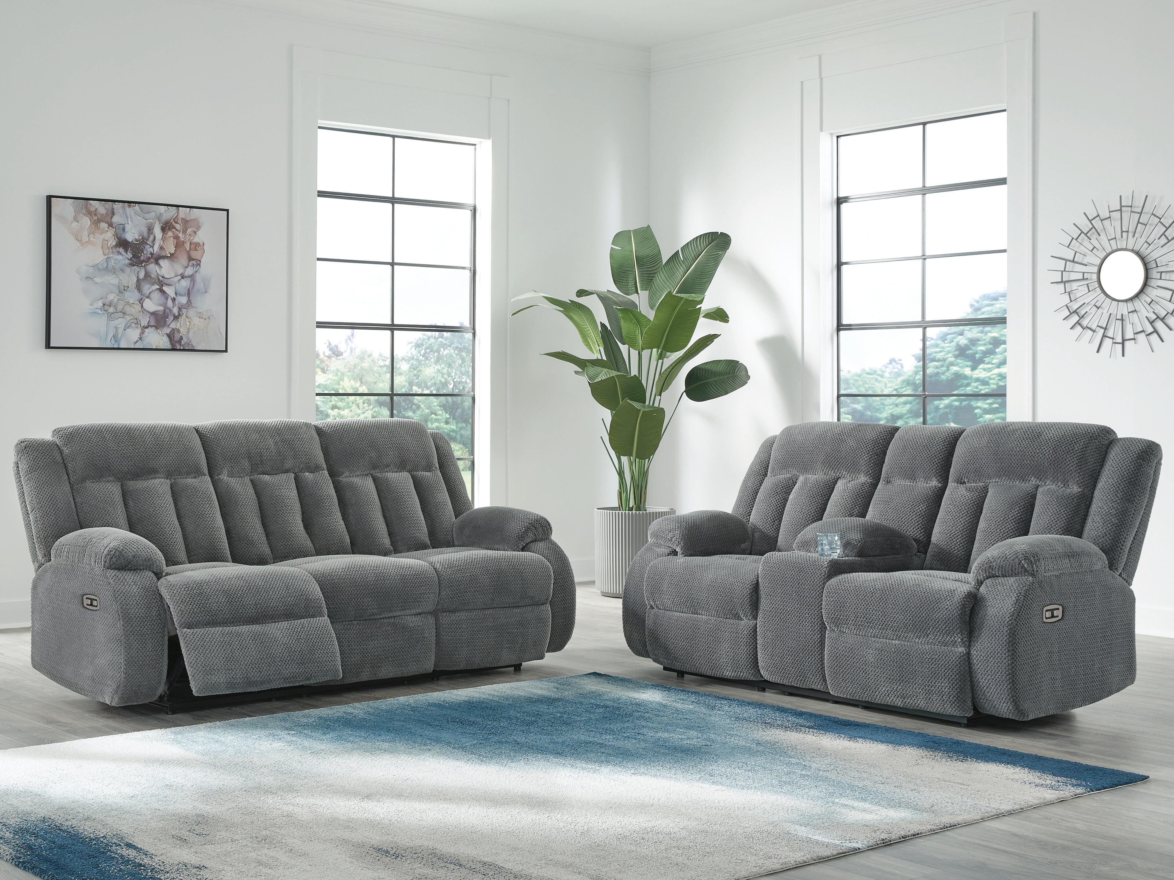 J&M Furniture - Ashley Furniture - Observation Power Reclining Sofa and Power Recliner - Power Reclining Sofa and Power Recliner - PC21405U1