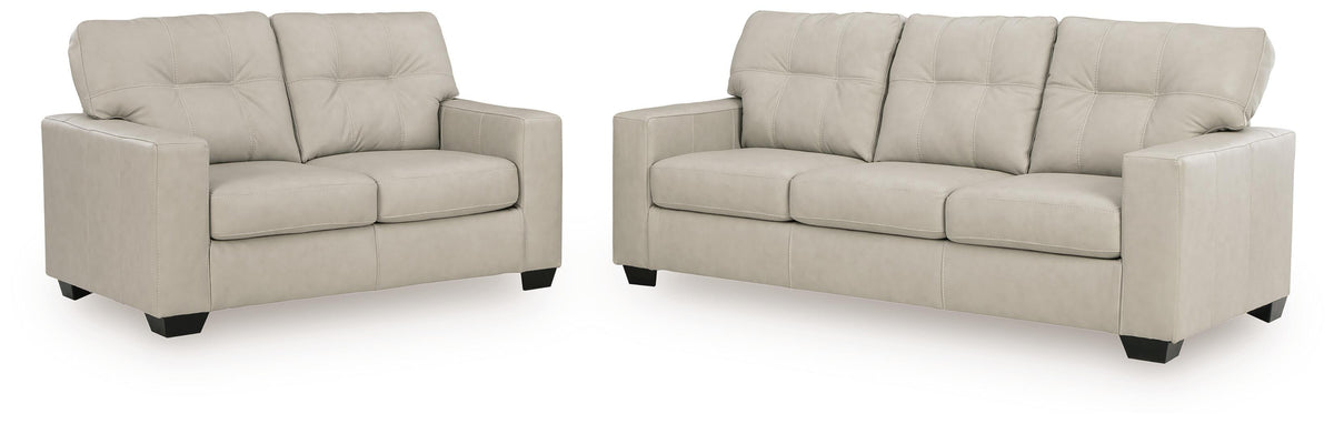 J&M Furniture - Ashley Furniture - Santorine Sofa and Loveseat - Sofa and Loveseat - 21708U2
