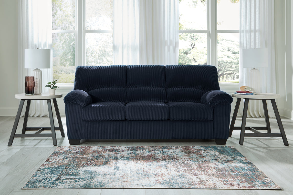 J&M Furniture - Ashley Furniture - SimpleJoy Sofa - Sofa / Navy - 2420538