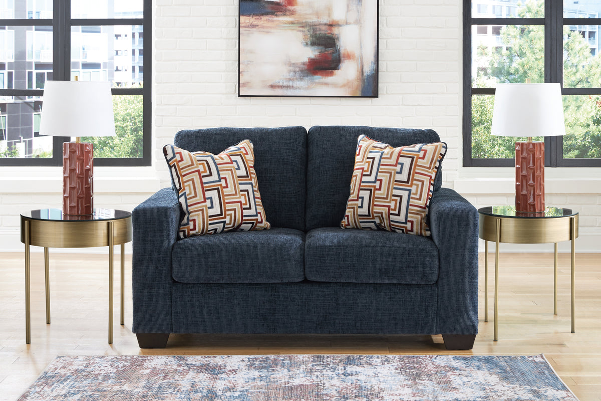 J&M Furniture - Ashley Furniture - Aviemore Loveseat - Loveseat / Ink - 2430335