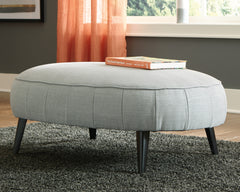 J&M Furniture - Ashley Furniture - Hollyann Oversized Accent Ottoman - Oversized Accent Ottoman / Gray - 2440208