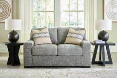 J&M Furniture - Ashley Furniture - Dunmor Loveseat - Loveseat / Graphite - 2490435
