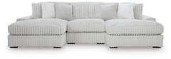 J&M Furniture - Ashley Furniture - Stupendous 3-Piece Sectional with Double Chaise - RAF 3-Piece Sectional with Double Chaise - 25903S4