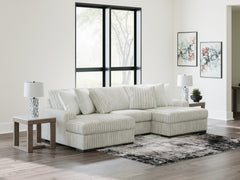 J&M Furniture - Ashley Furniture - Stupendous 3-Piece Sectional with Double Chaise - RAF 3-Piece Sectional with Double Chaise / Alloy - 25903S4