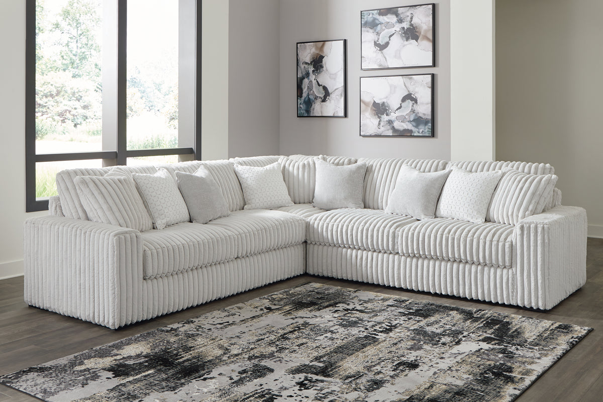 J&M Furniture - Ashley Furniture - Stupendous 3-Piece Sectional - LAF 3-Piece Sectional / Alloy - 25903S1