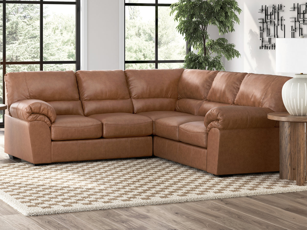 J&M Furniture - Ashley Furniture - WillowBend 2-Piece Sectional - 2-Piece Sectional / Caramel - PC27704S1