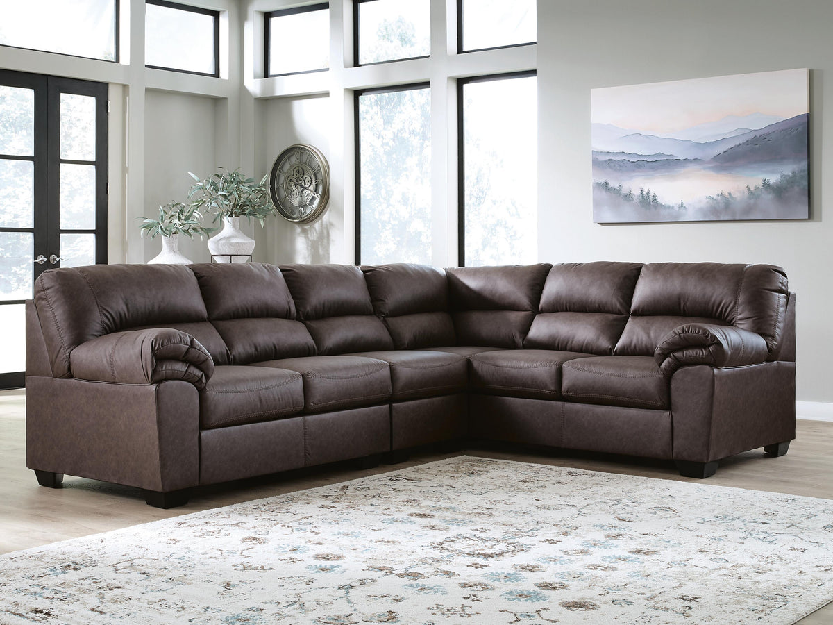 J&M Furniture - Ashley Furniture - WillowBend 3-Piece Sectional - RAF 3-Piece Sectional - PC27705S3