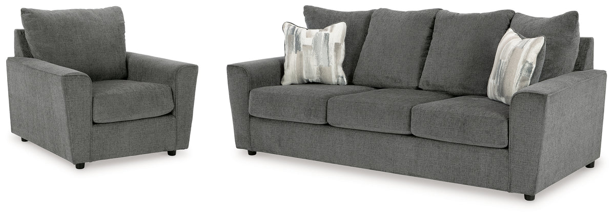J&M Furniture - Ashley Furniture - Stairatt Sofa and Chair - Sofa and Chair - 28502U3