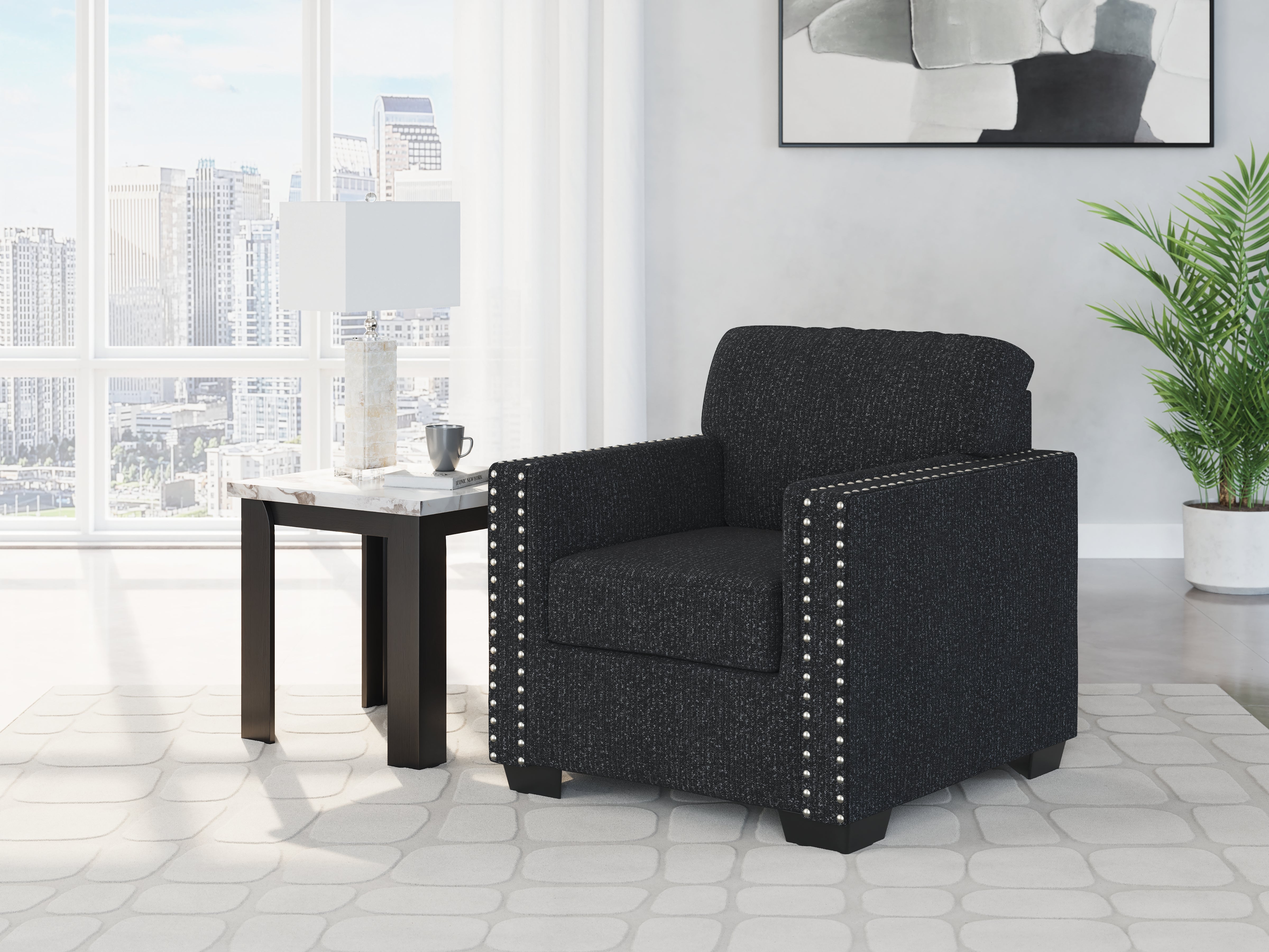J&M Furniture - Ashley Furniture - Jasmine Peaks Chair - Chair / Coal - 2890420
