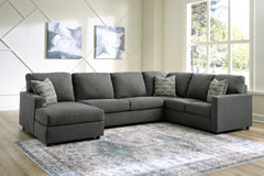 J&M Furniture - Ashley Furniture - Edenfield 3-Piece Sectional with Chaise - LAF 3-Piece Sectional with Chaise / Linen - 29004S2
