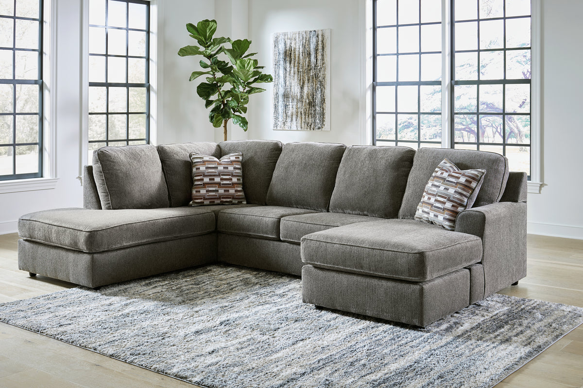 J&M Furniture - Ashley Furniture - O'Phannon 2-Piece Sectional with Chaise - LAF 2-Piece Sectional with Chaise / Putty - 29402S1