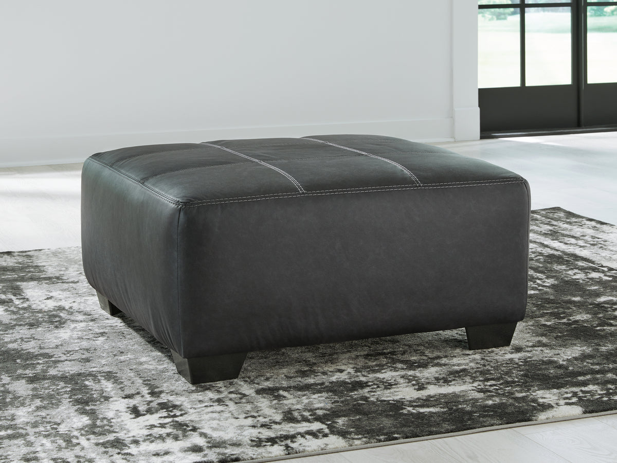 J&M Furniture - Ashley Furniture - Brixley Pier Oversized Accent Ottoman - Oversized Accent Ottoman / Graphite - 2990608
