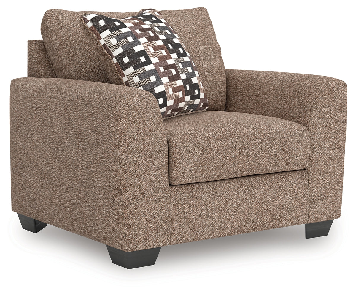 J&M Furniture - Ashley Furniture - Triston-Peaks Oversized Chair - Chair and a Half / Suede - 3020423