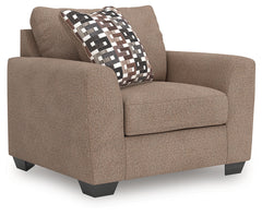 J&M Furniture - Ashley Furniture - Triston-Peaks Oversized Chair - Chair and a Half / Suede - 3020423
