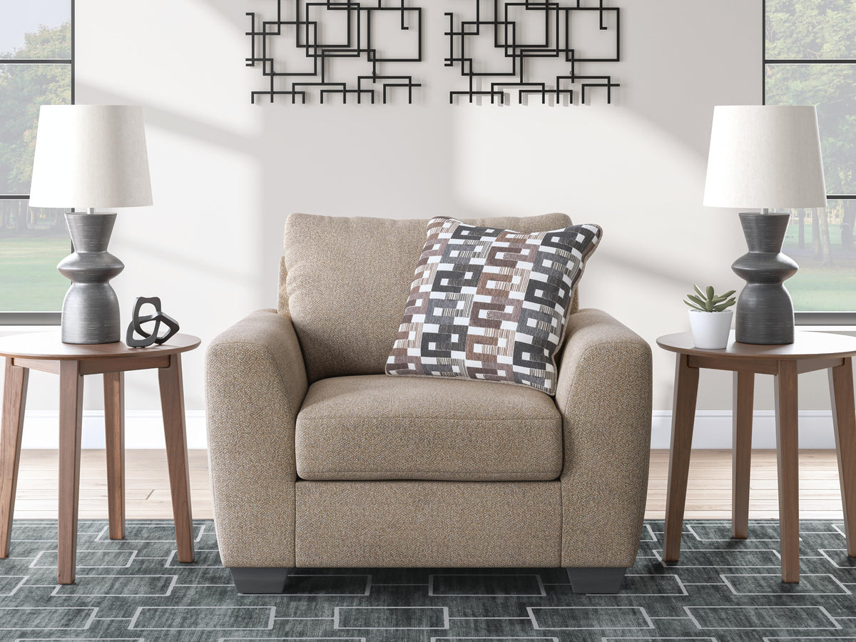 J&M Furniture - Ashley Furniture - Triston-Peaks Oversized Chair - Chair and a Half - 3020423