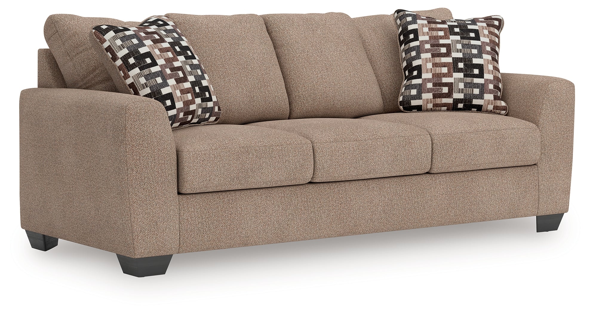 J&M Furniture - Ashley Furniture - Triston-Peaks Queen Sofa Sleeper - Queen Sofa Sleeper / Suede - 3020439