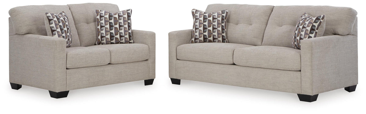 J&M Furniture - Ashley Furniture - Mahoney Full Sofa Sleeper and Loveseat - Full Sofa Sleeper and Loveseat - 31004U3