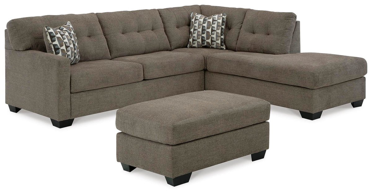 J&M Furniture - Ashley Furniture - Mahoney 2-Piece Sleeper Sectional and Ottoman - 2-Piece Sleeper Sectional and Ottoman - 31005U4