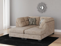 J&M Furniture - Ashley Furniture - Olten 2-Piece Super Chaise - RAF 2-Piece Super Chaise / Graphite - 31305S3