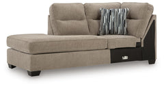 Olten 2-Piece Sectional with Chaise and Ottoman