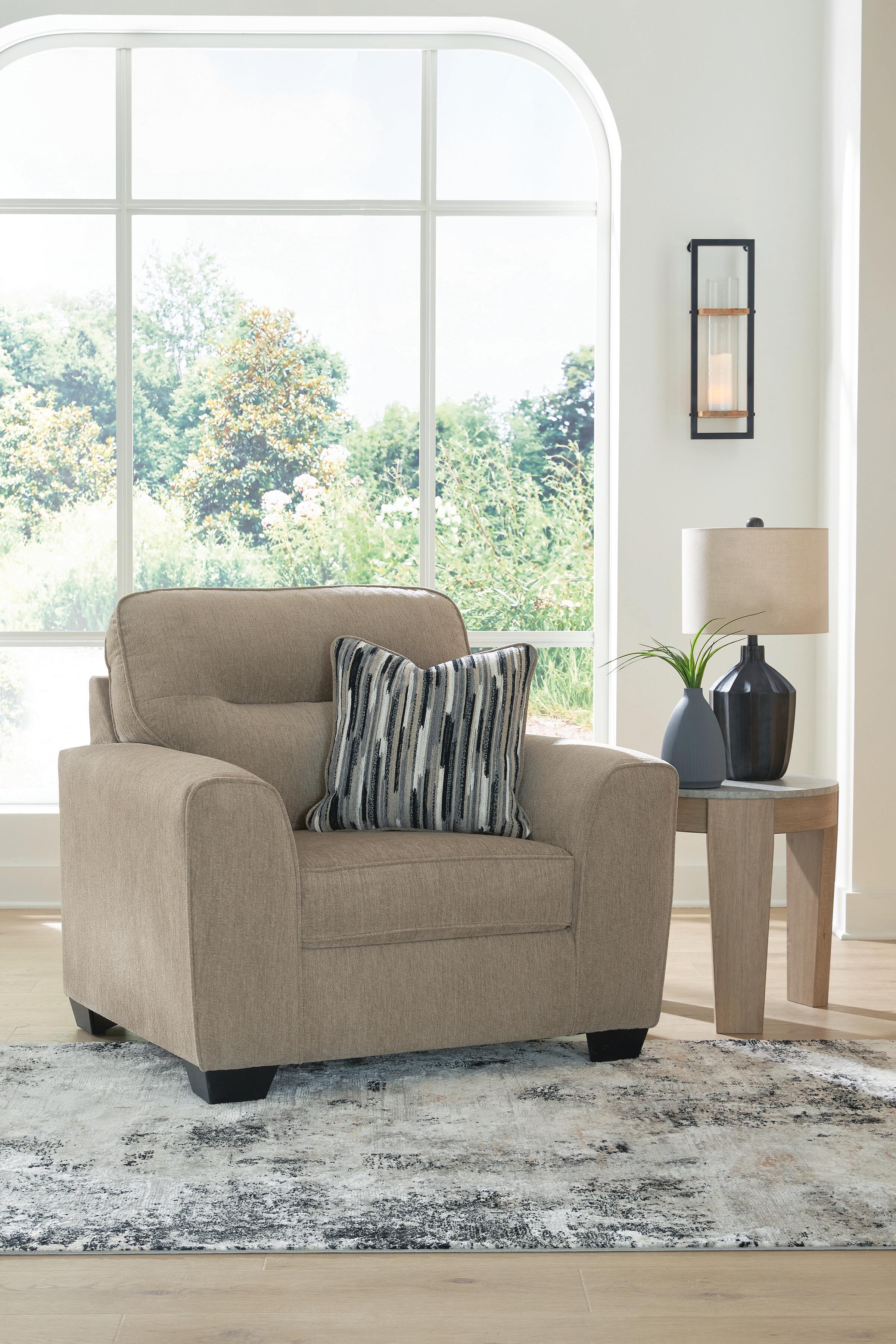 J&M Furniture - Ashley Furniture - Olten Oversized Chair - Chair and a Half - 3130423