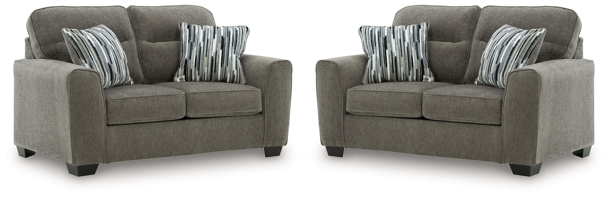 J&M Furniture - Ashley Furniture - Olten 2 Loveseats - 2 Loveseats - 31305U3