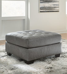 J&M Furniture - Ashley Furniture - Clairette Court Oversized Accent Ottoman - Oversized Accent Ottoman / Alloy - 3150308
