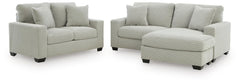 J&M Furniture - Ashley Furniture - Greenbriar Sofa Chaise and Loveseat - Sofa Chaise and Loveseat - PC32005U3