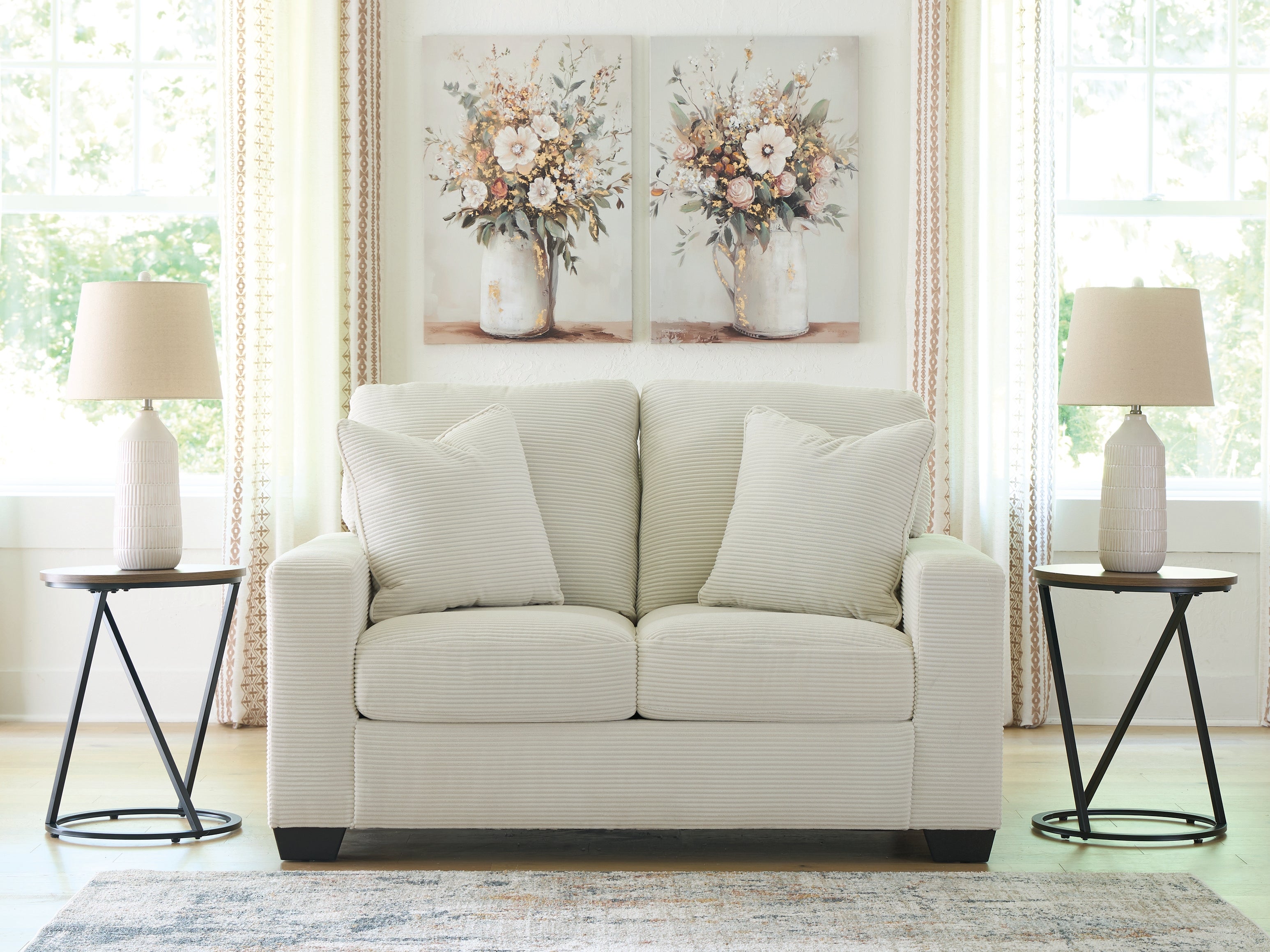 J&M Furniture - Ashley Furniture - Greenbriar Loveseat - Loveseat / Smoke - PC3200535