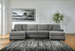 J&M Furniture - Ashley Furniture - Birkdale Court 3-Piece Sectional - RAF 3-Piece Sectional / Gray - 32402S3