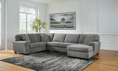 J&M Furniture - Ashley Furniture - Birkdale Court 3-Piece Sectional with Chaise - LAF 3-Piece Sectional with Chaise / Gray - 32402S2