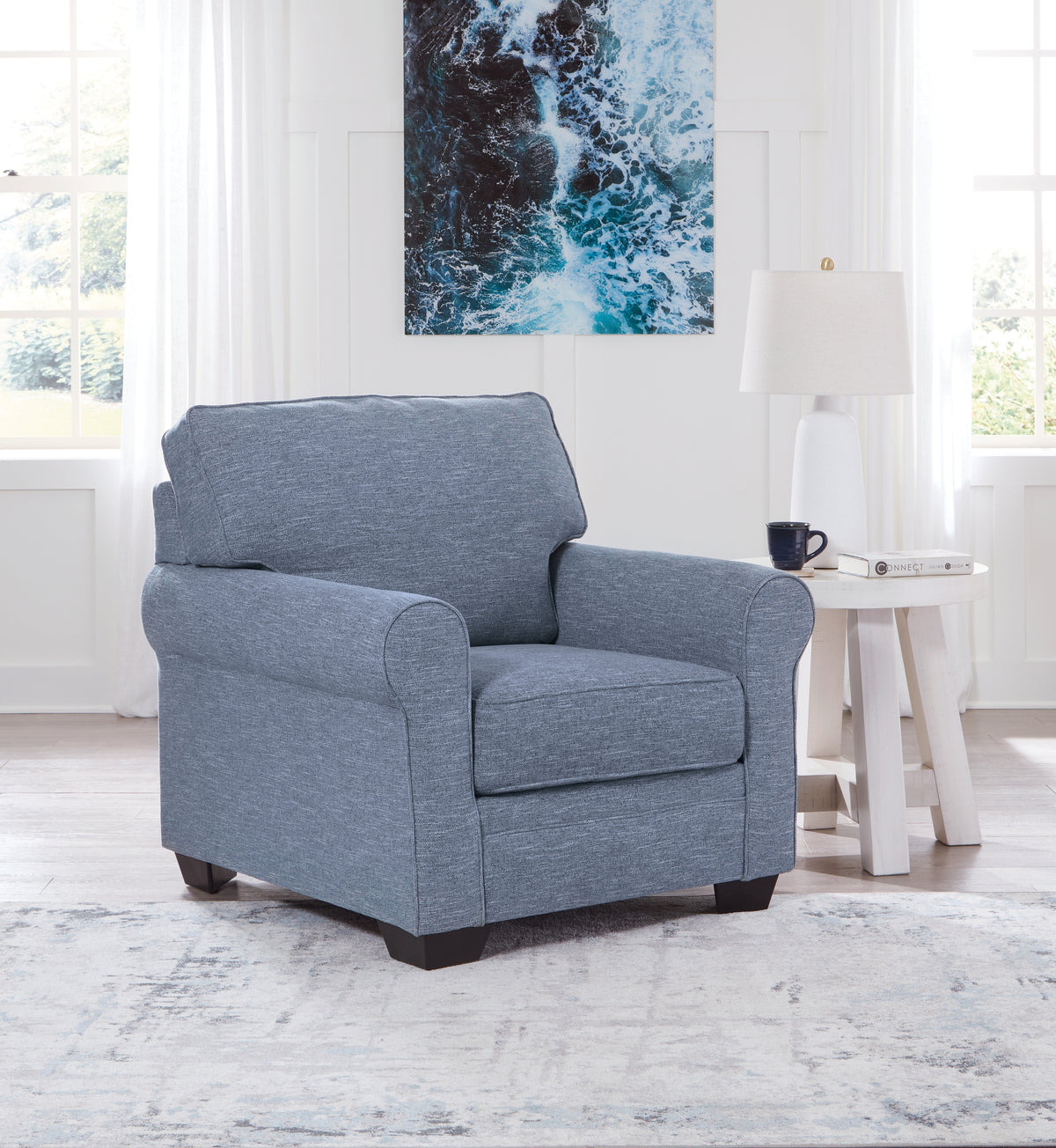 J&M Furniture - Ashley Furniture - Carissa Manor Chair - Chair / Denim - 3260420