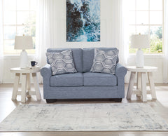 J&M Furniture - Ashley Furniture - Carissa Manor Loveseat - Loveseat / Denim - 3260435