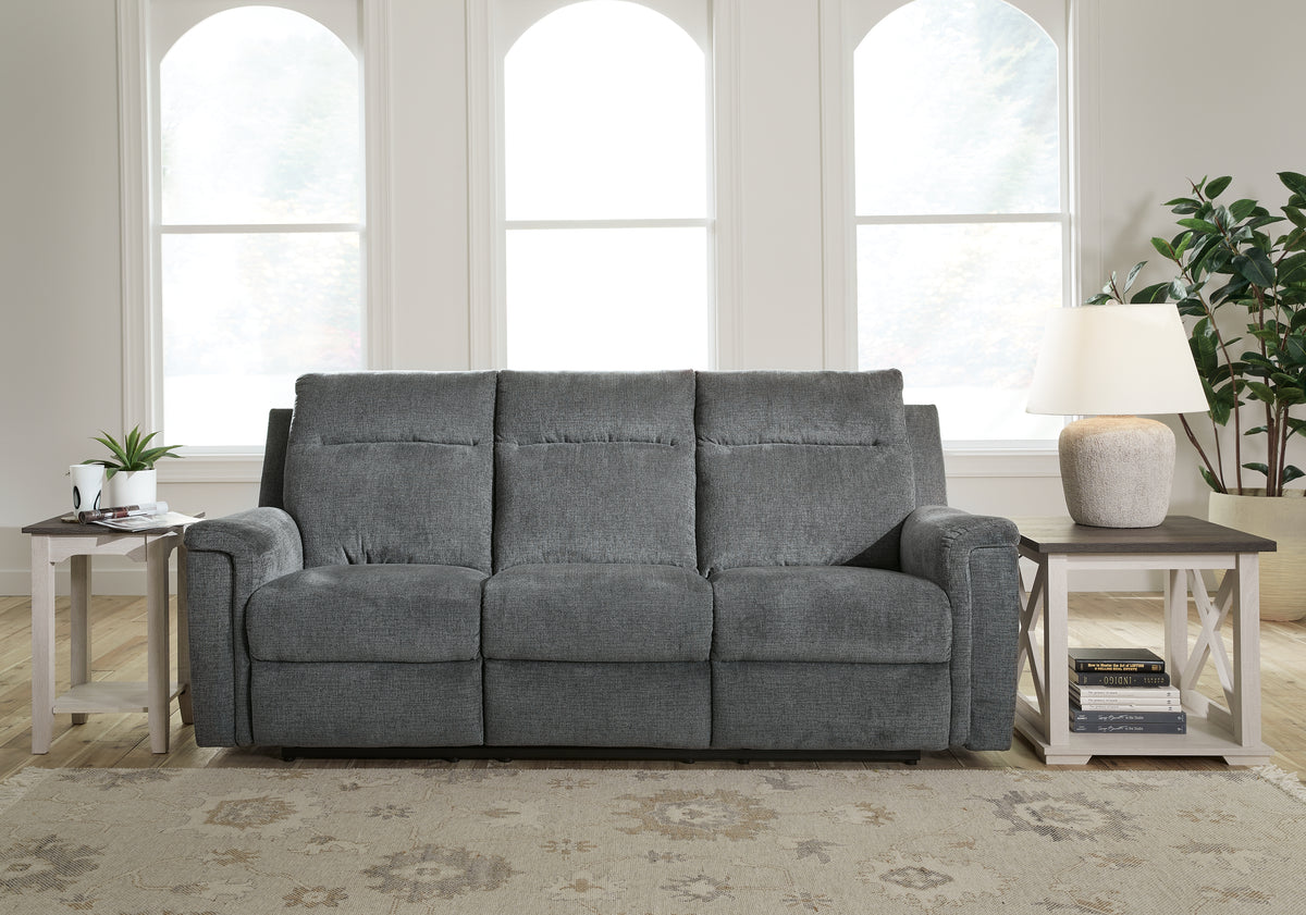 J&M Furniture - Ashley Furniture - Barnsana Power Reclining Sofa - Reclining Power Sofa - 3320287