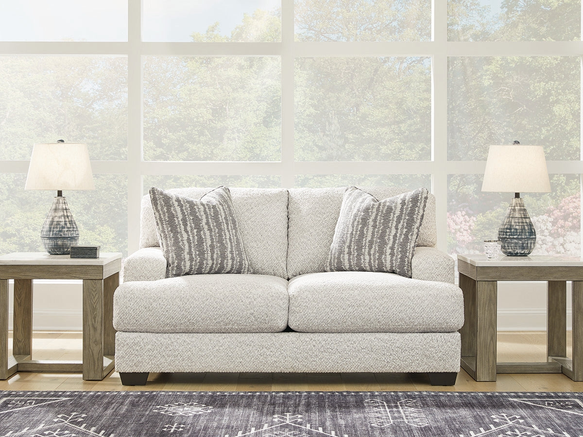 J&M Furniture - Ashley Furniture - Brebryan Loveseat - Loveseat / Flannel - 3440135