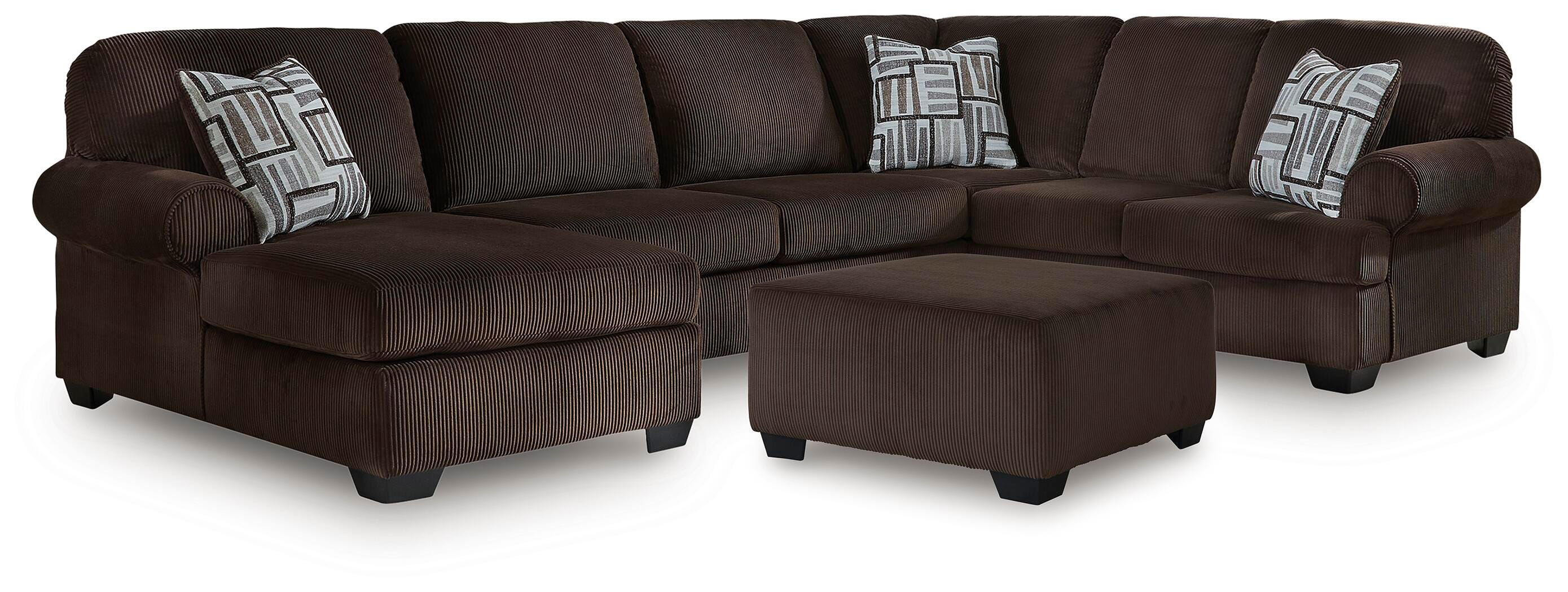 J&M Furniture - Ashley Furniture - Kimlee 3-Piece Sectional and Ottoman - 3-Piece Sectional and Ottoman - PC35603U1
