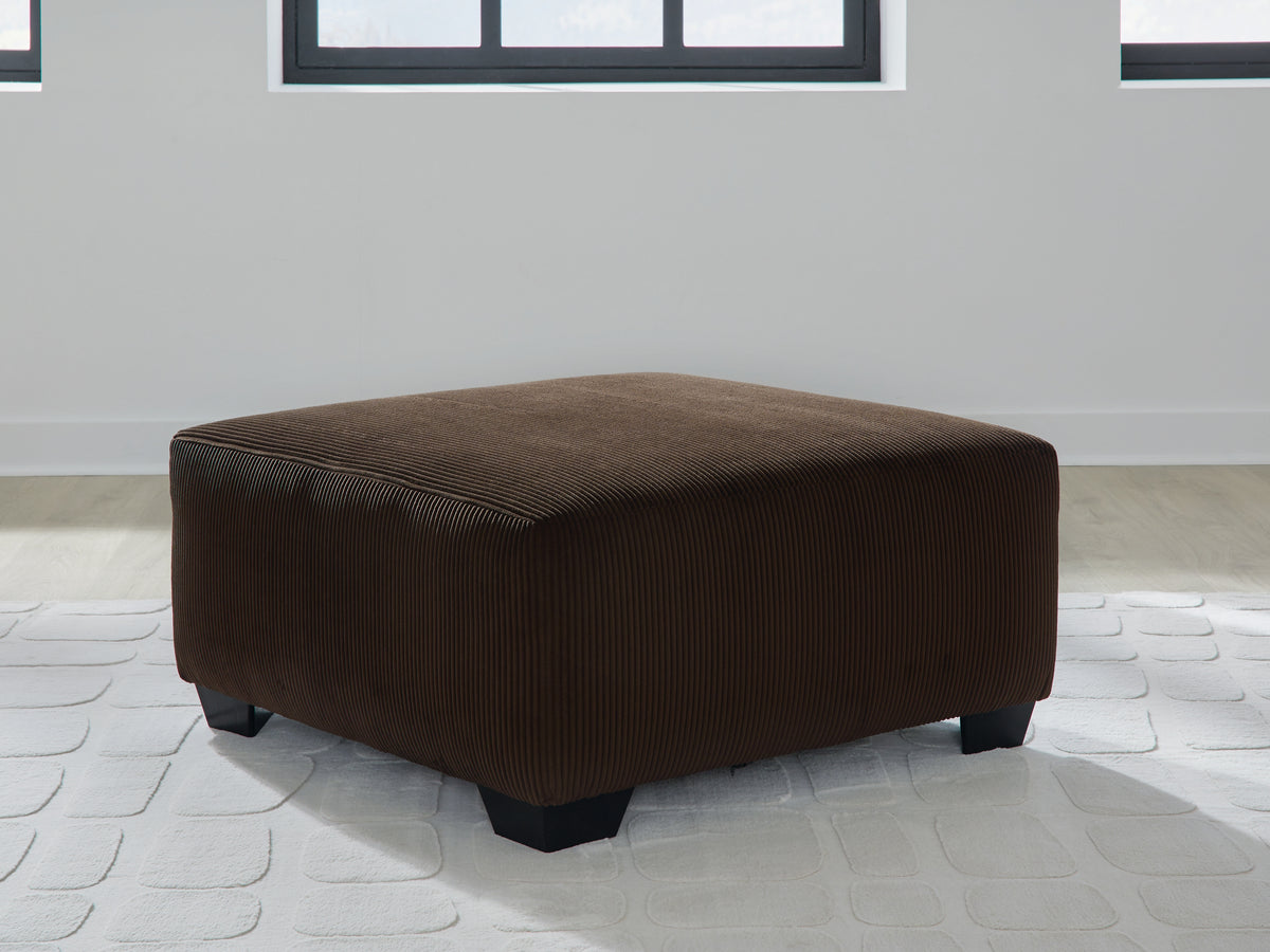 J&M Furniture - Ashley Furniture - Kimlee Oversized Accent Ottoman - Oversized Accent Ottoman / Chocolate - PC3560308