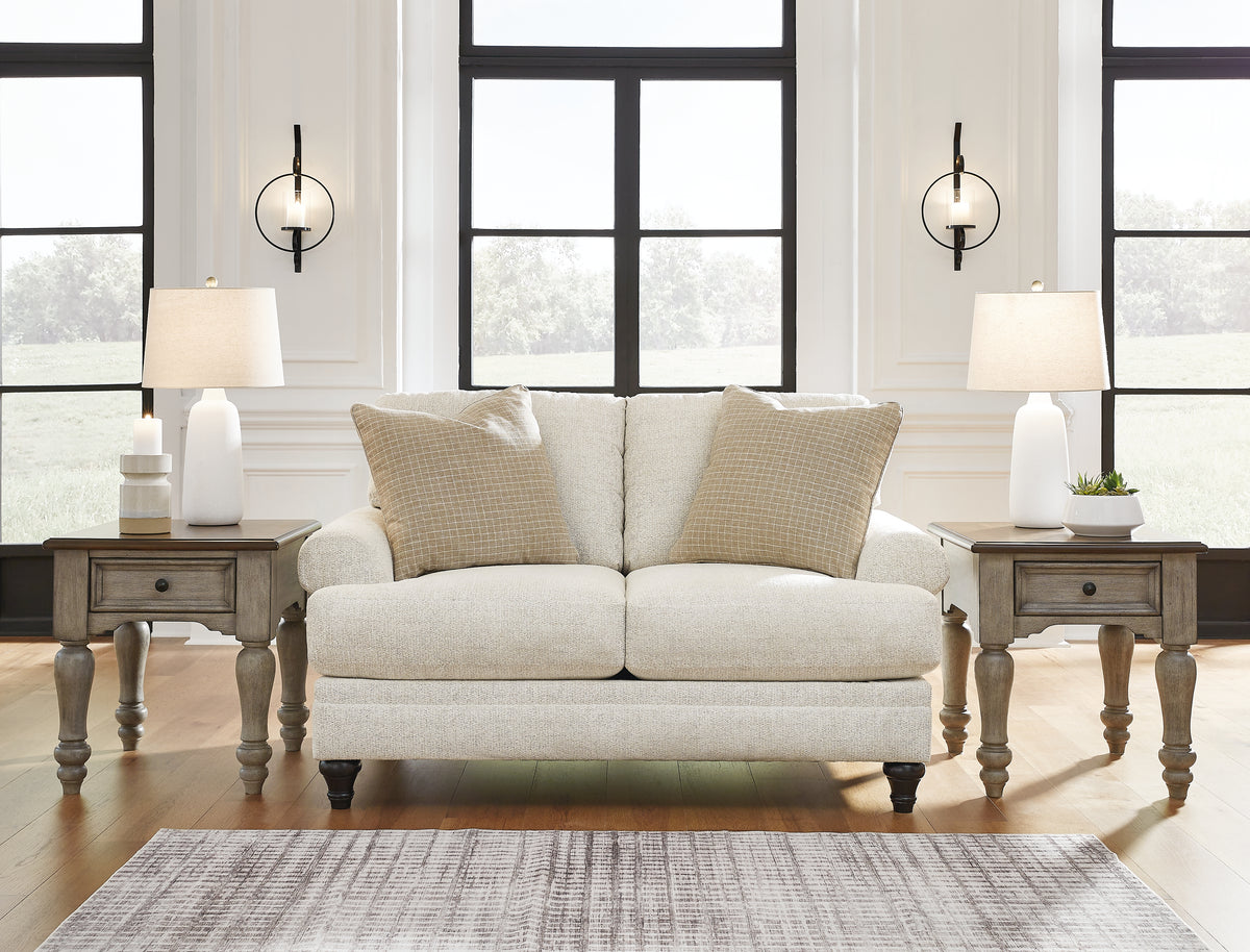 J&M Furniture - Ashley Furniture - Valerani Loveseat - Loveseat / Sandstone - 3570235