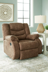 J&M Furniture - Ashley Furniture - Partymate Recliner - Rocker Recliner / Brindle - 3690225