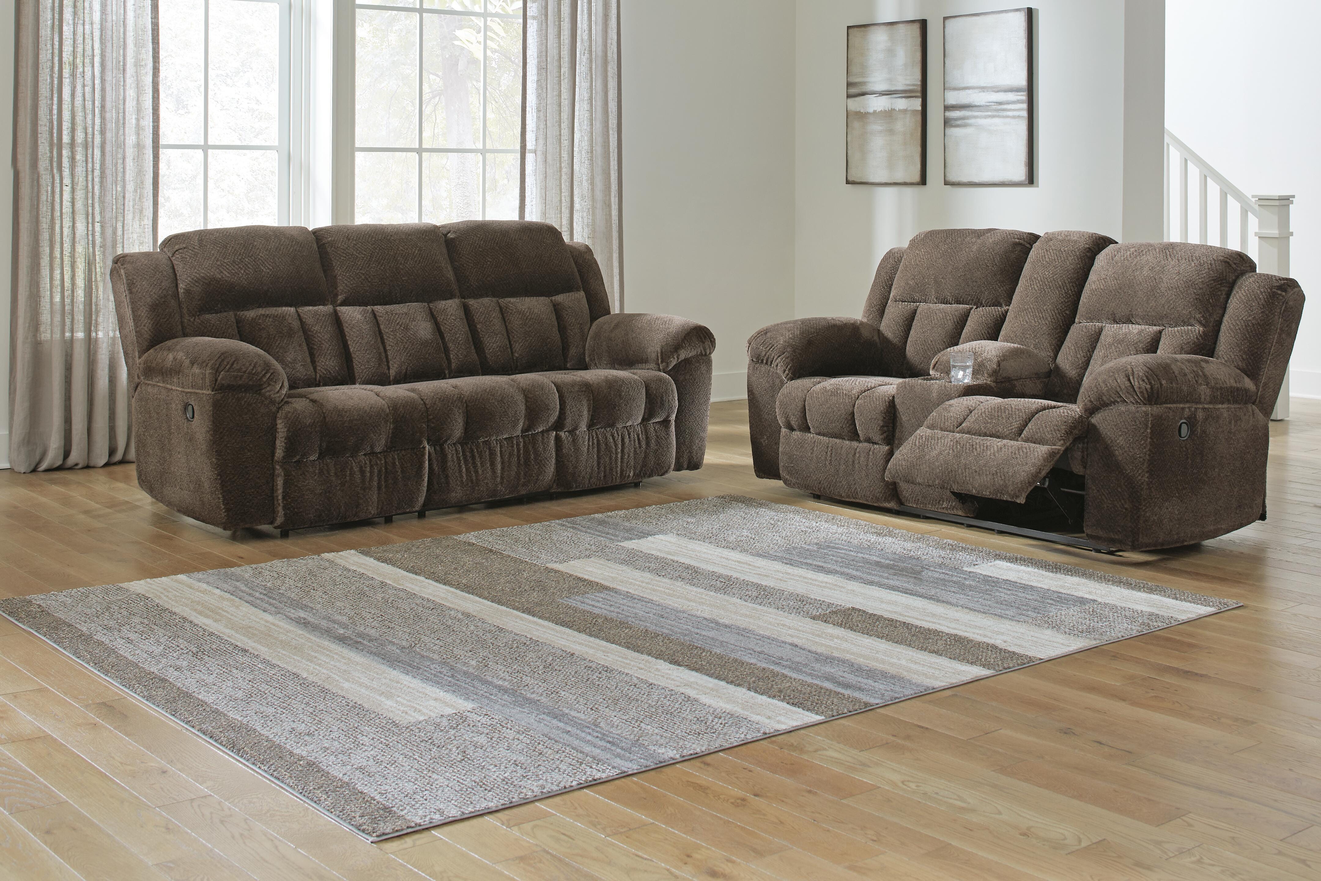 J&M Furniture - Ashley Furniture - Frohn Reclining Sofa and Loveseat - Reclining Sofa and Loveseat - 37407U1