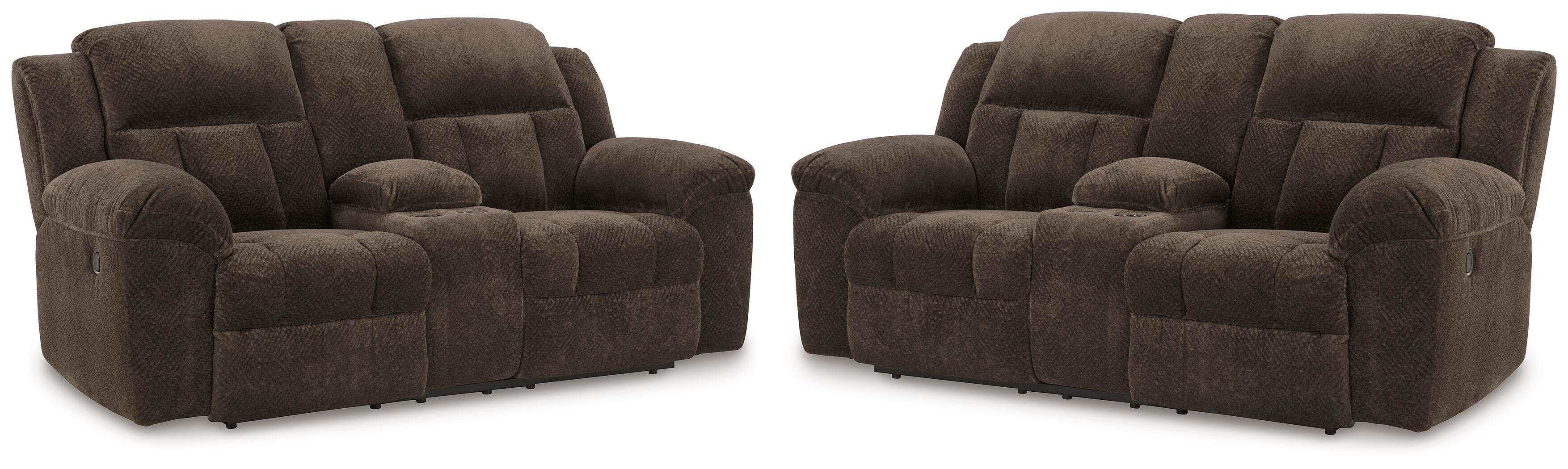 J&M Furniture - Ashley Furniture - Frohn Set of 2 Reclining Loveseats - Set of 2 Reclining Loveseats - 37407U5