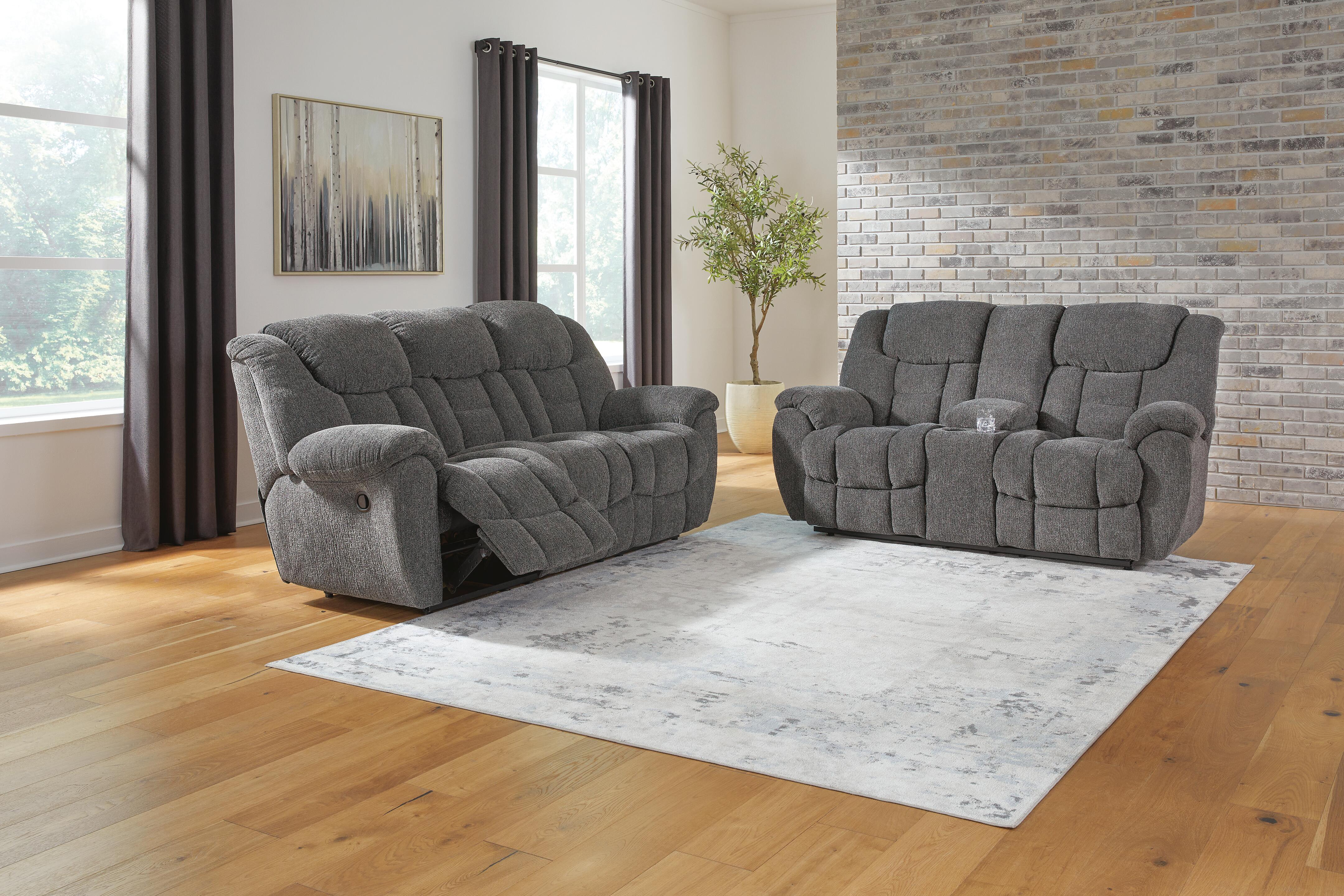 J&M Furniture - Ashley Furniture - Foreside Reclining Sofa and Loveseat - Reclining Sofa and Loveseat - 38104U1